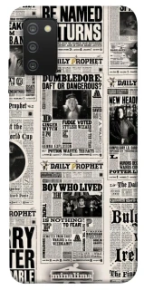 Чехол на Samsung Galaxy A03s Harry Potter newspaper фото 1 из 1