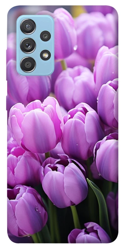 Чехол на Samsung Galaxy A52 4G / A52 5G Фиолетовые тюльпаны фото 1 из 1