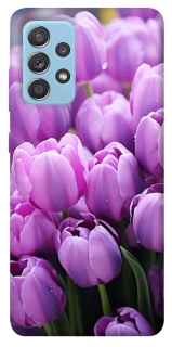 Чехол на Samsung Galaxy A52 4G / A52 5G Фиолетовые тюльпаны фото 1 из 1