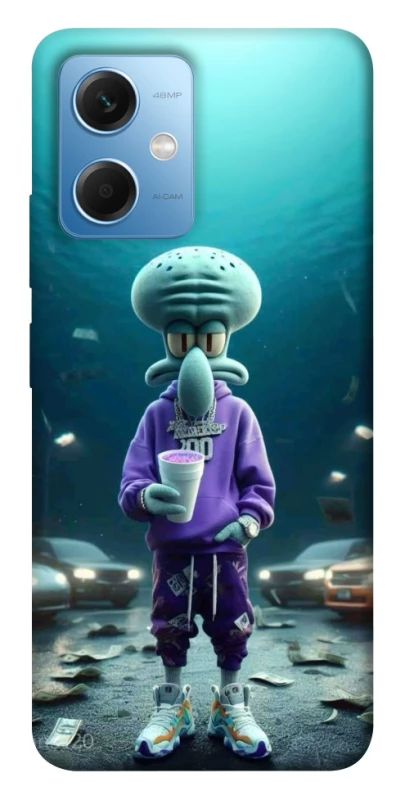 Чохол на Xiaomi Redmi Note 12 5G Сквідвард фото 1 з 1