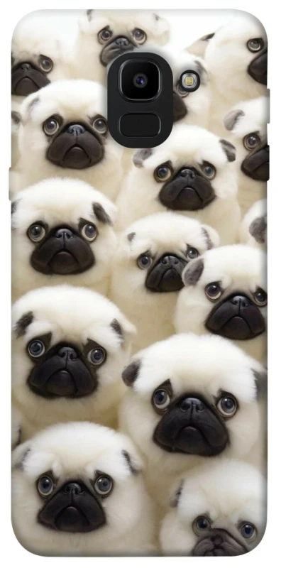 Чохол на Samsung J600F Galaxy J6 (2018) Doggy Pug Love фото 1 з 1