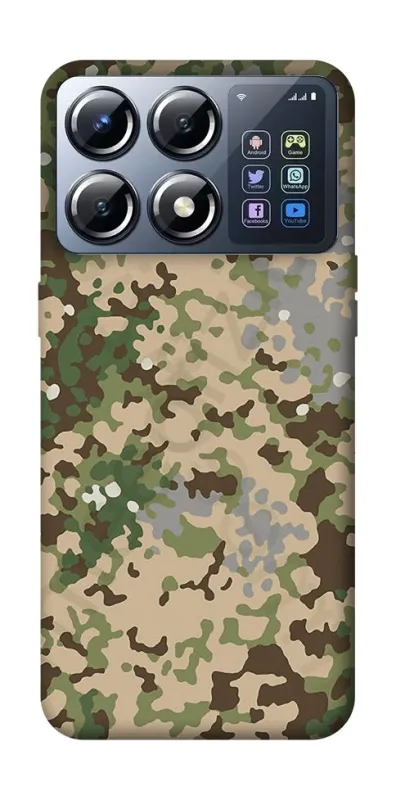 Чехол на Xiaomi POCO X8 Pro camouflage v5 фото 1 из 1