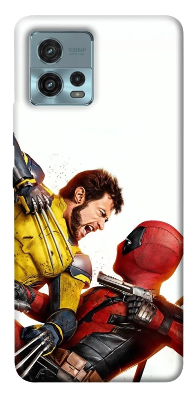 Чохол на Motorola Moto G72 Deadpool and Wolverine фото 1 з 1