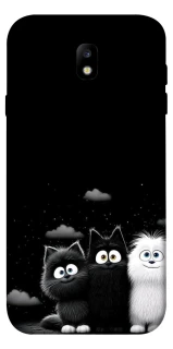 Чохол на Samsung J730 Galaxy J7 (2017) Three Cats фото 1 з 1