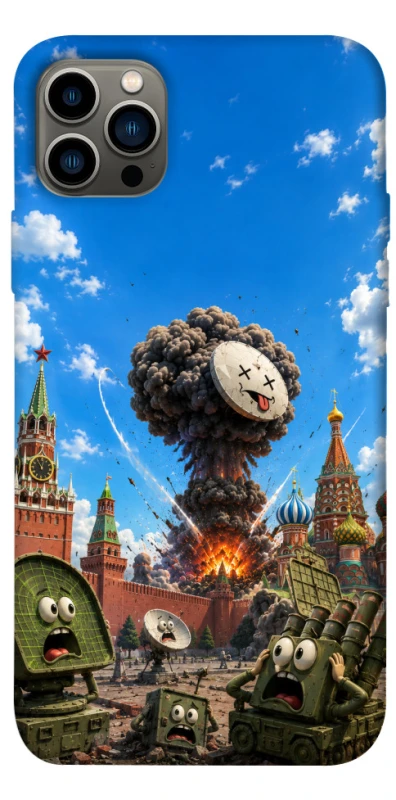 Чохол на Apple iPhone 12 Pro (6.1") Moscow never sleeps ver.7 фото 1 з 1