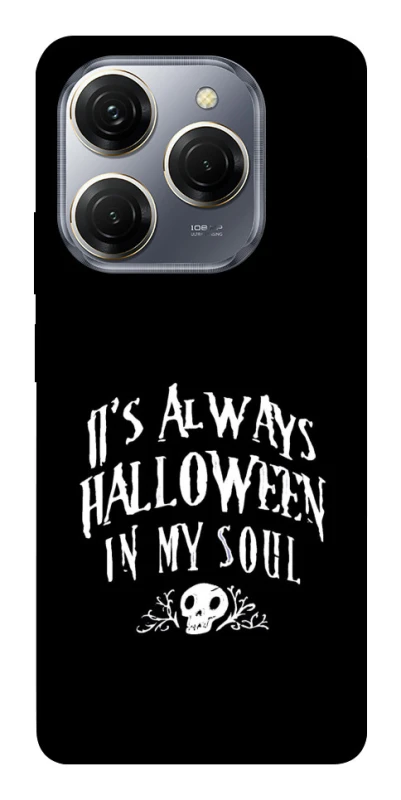Чохол на TECNO Spark 20 Pro Halloween in my soul фото 1 з 1
