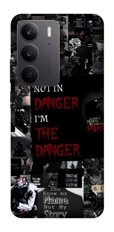 Чехол на Realme C75 Danger collage фото 1 из 1