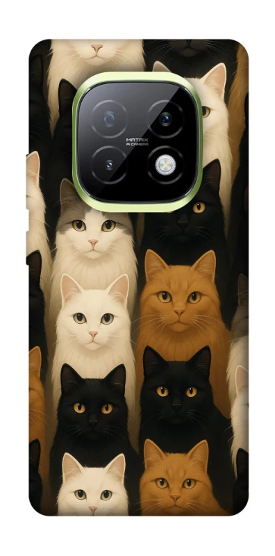 Чехол на Realme Narzo 70 Turbo Colorful Cat Collage фото 1 Чехол на Realme Narzo 70 Turbo Colorful Cat Collage фото 1 из 1
