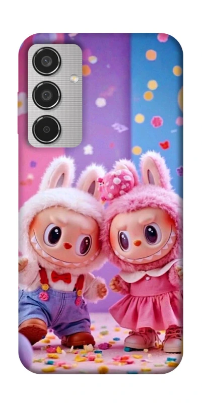 Чохол на Samsung Galaxy M35 Labubu twins ver.3 фото 1 з 1