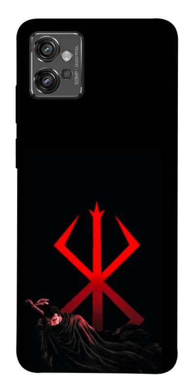 Чохол на Motorola Moto G32 Berserk Red Logo фото 1 з 1