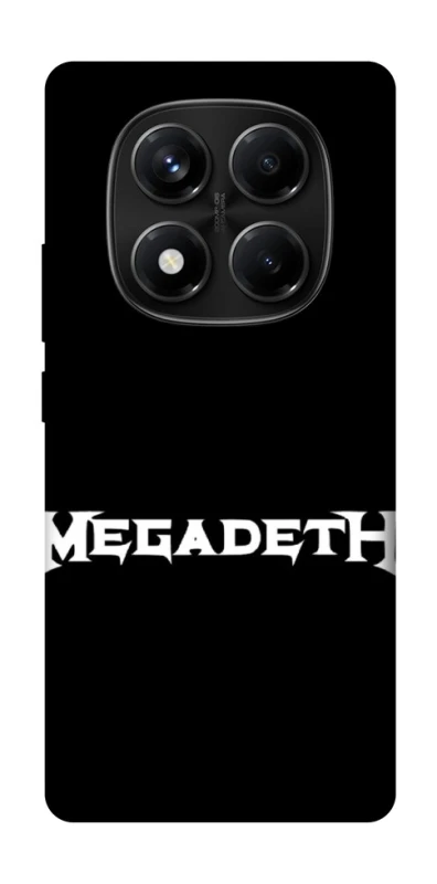 Чохол на Xiaomi Redmi Note 14 Pro 4G Megadeth logo фото 1 з 1