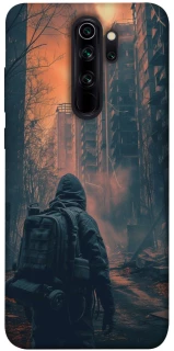 Чехол на Xiaomi Redmi Note 8 Pro Сталкер v8 фото 1 из 1