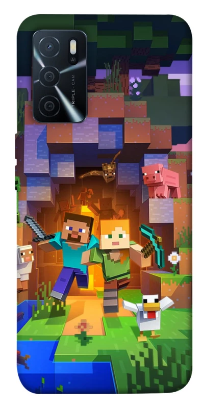 Чехол на Oppo A16s / A16 Minecraft game фото 1 из 1