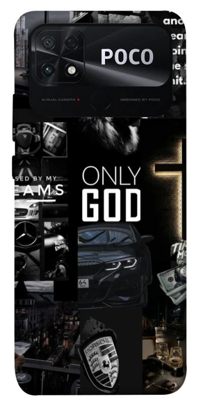 Чохол на Xiaomi Poco C40 Only God фото 1 з 1