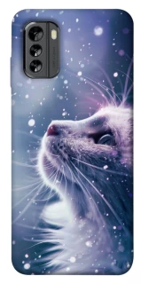 Чохол на Nokia G60 Snow cat фото 1 з 1