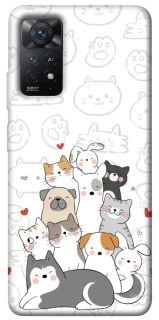 Чехол на Xiaomi Redmi Note 12 Pro 4G Funny Pets фото 1 из 1