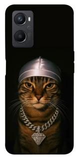 Чехол на Oppo A96 Cat in Bling фото 1 Чехол на Oppo A96 Cat in Bling фото 1 из 1
