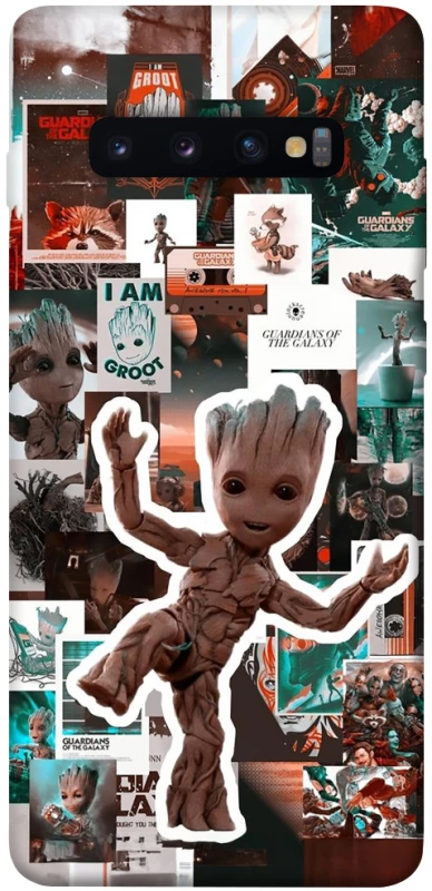 Чохол на Samsung Galaxy S10+ Mini Groot v2 фото 1 з 1