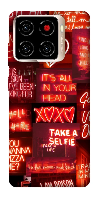 Чохол на ZTE Blade A56 Love collage ver.7 фото 1 з 1