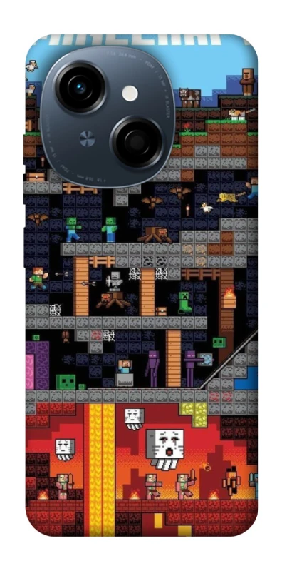 Чохол на TECNO Spark Go 1 Minecraft фото 1 з 1