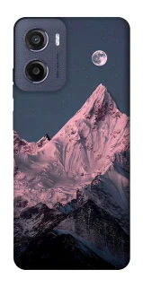 Чохол на Motorola Moto E15 Pink mountain фото 1 з 1