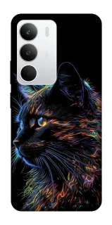 Чохол на Realme C71 Чорний кіт фото 1 з 1