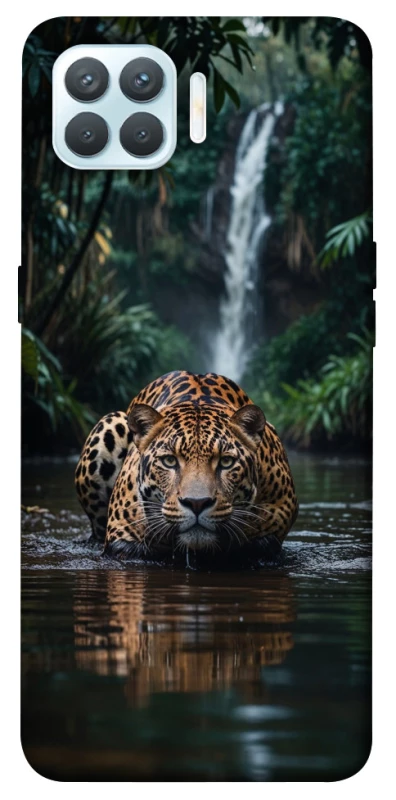 Чохол на Oppo F17 Pro Leopard in water фото 1 з 1