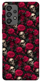 Чехол на Samsung Galaxy A73 5G Черепа и розы фото 1 из 1