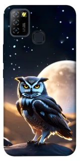 Чехол на Infinix Hot 10 Lite Cyber ​​owl фото 1 из 1