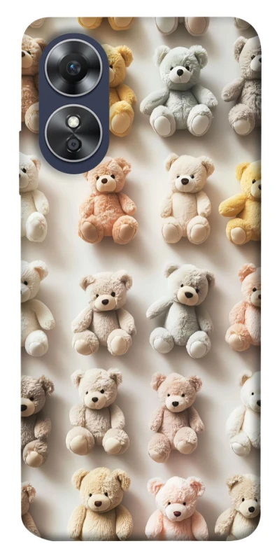 Чохол на Oppo A17 Teddy Bears фото 1 з 1