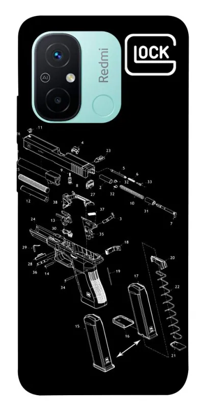 Чохол на Xiaomi Redmi 12C / Poco C55 LOCK фото 1 з 1