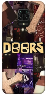 Чехол на Xiaomi Redmi Note 9s / Note 9 Pro / Note 9 Pro Max Roblox doors dark mode фото 1 из 1
