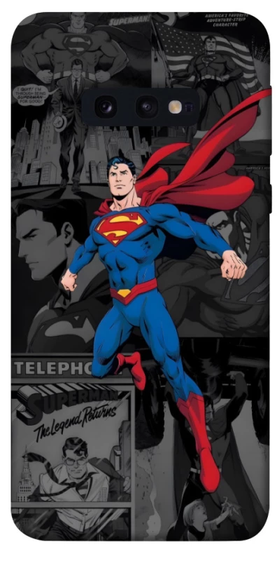Чехол на Samsung Galaxy S10e superman comics фото 1 из 1
