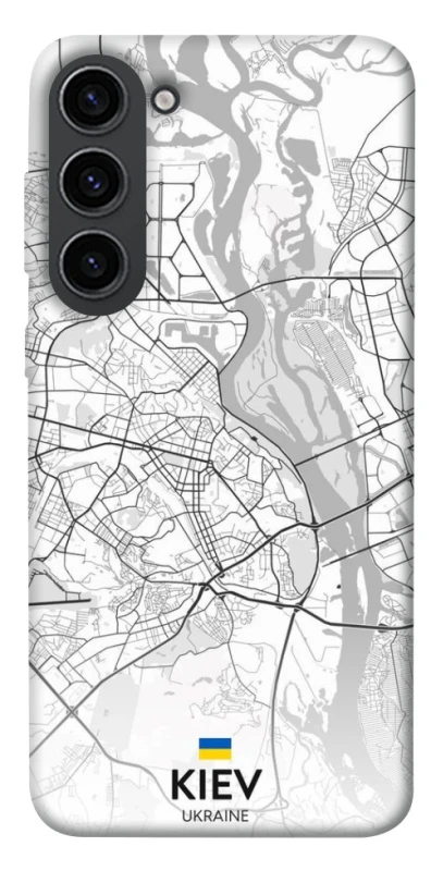 Чохол на Samsung Galaxy S23 Kiev white map фото 1 з 1