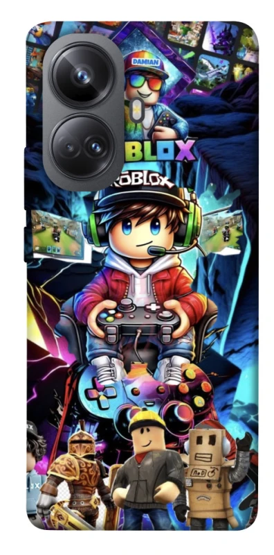 Чехол на Realme 10 Pro+ Roblox collage ver.4 фото 1 из 1