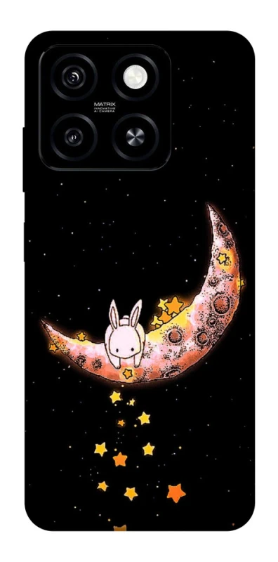 Чехол на ZTE Blade A55 4G Moon rabbit фото 1 из 1
