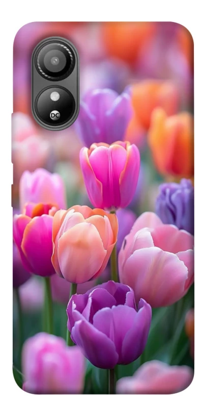 Чохол на ZTE Blade L220 Тюльпанове поле фото 1 з 1