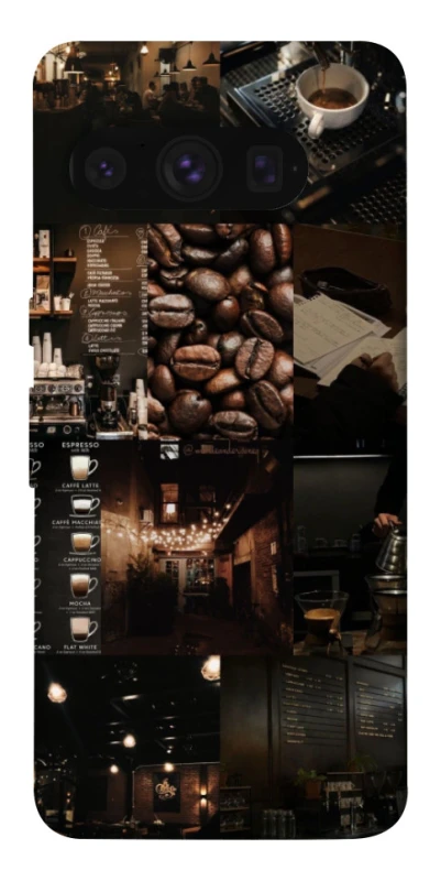 Чехол на Google Pixel 8 Pro Coffee collage ver.1 фото 1 из 1