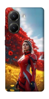 Чохол на Xiaomi Poco X6 Pro Cyber space girl ver.5 фото 1 з 1
