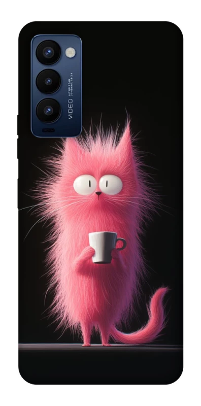 Чохол на TECNO Camon 18 Pro Рожеве кошеня фото 1 з 1