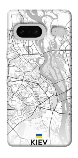 Чохол на Google Pixel 7 Kiev white map фото 1 з 1