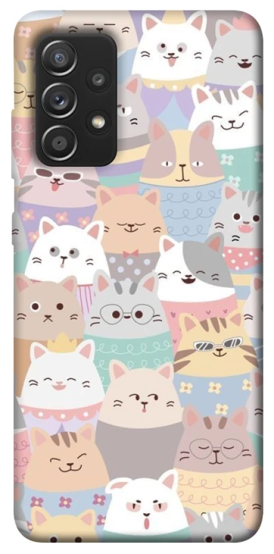 Чехол на Samsung Galaxy A52 4G / A52 5G Funny Kittens ver.2 фото 1 из 1