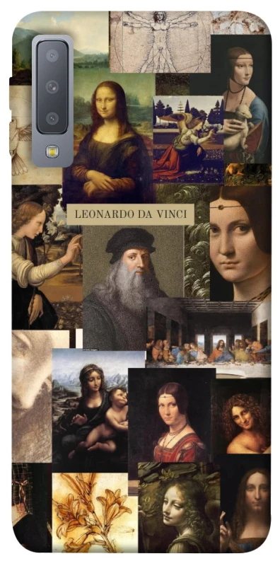 Чохол на Samsung A750 Galaxy A7 (2018) Leonardo da Vinci фото 1 з 1