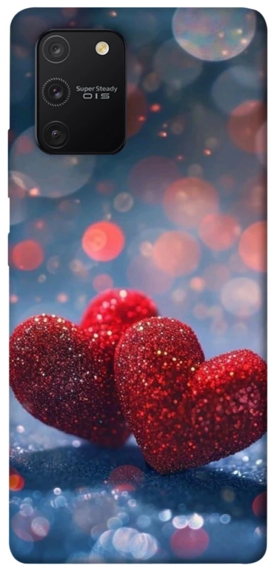Чохол на Samsung Galaxy S10 Lite Red hearts фото 1 з 1