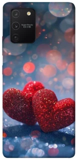 Чехол на Samsung Galaxy S10 Lite Red hearts фото 1 из 1