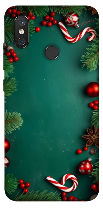 Чохол на Xiaomi Mi 8 Новорічний v35 фото 1 з 1