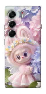 Чохол на Tecno Camon 40 Labubu & Flowers ver.1 фото 1 з 1