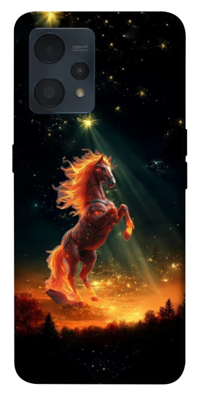 Чохол на Realme 9 4G / 9 Pro+ Red Fire Horse ver.2 фото 1 з 1