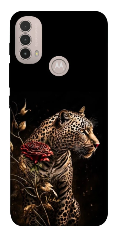 Чохол на Motorola Moto E40 Leopard v3 фото 1 з 1