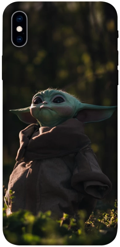 Чохол на Apple iPhone XS Max (6.5") Бэбі Йода фото 1 з 1